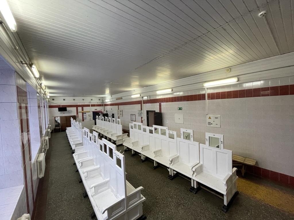 Предбанник Петергофские бани. Фото с сайта Кронштадские бани