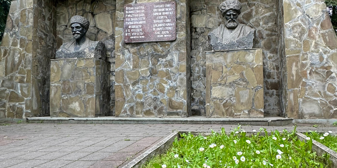 Аллея поэзии в Нальчике