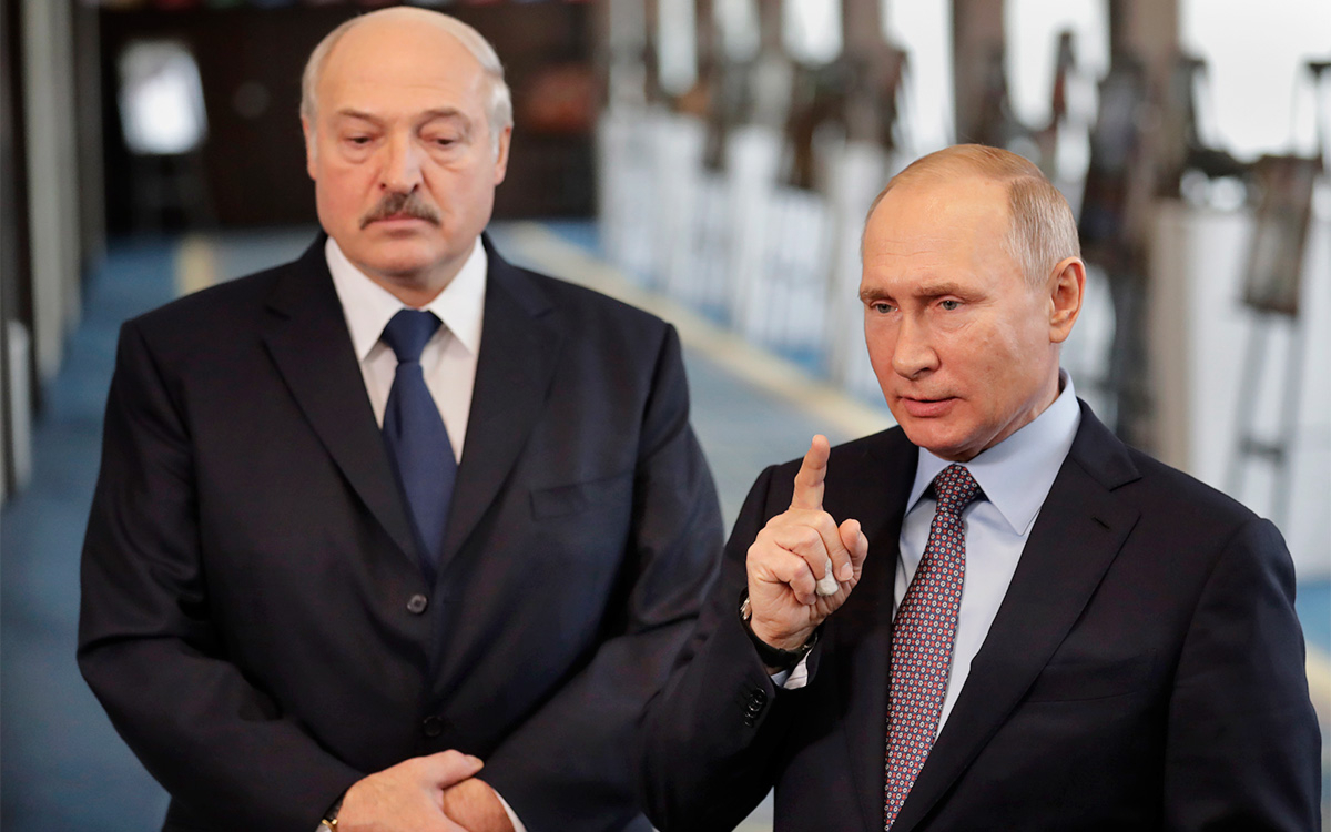 Путин и Лукашенко