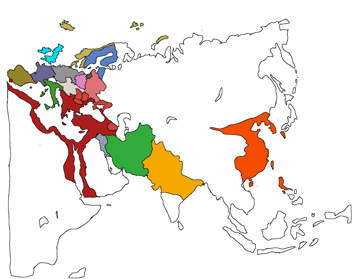 Темно красным на территории Турция-ламбертия