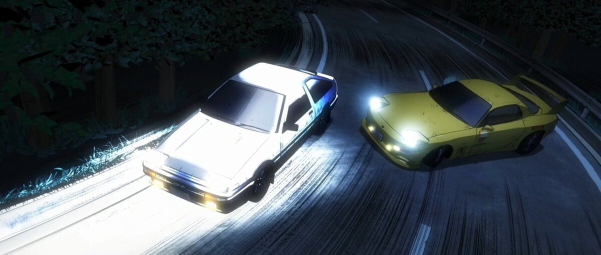 А это Initial D.