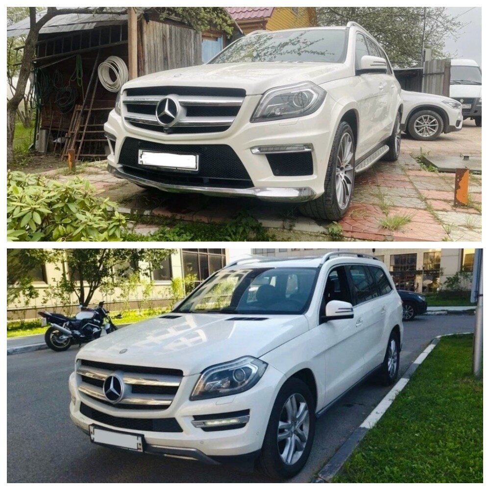 С AMG-обвесом/Без AMG-обвеса