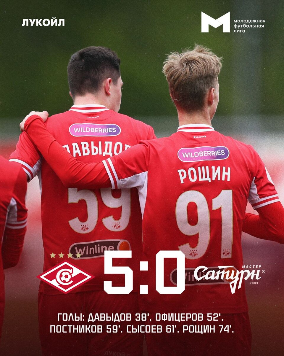 Фото: Спартак «Молодёжный»