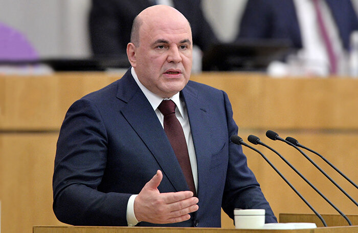    Михаил Мишустин.Sputnik/Alexander Astafyev/Reuters