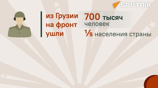 Вклад Грузии в победу в Великой Отечественной Войне