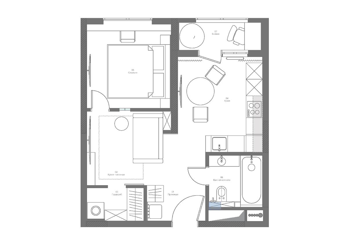 Планировочное решение от Manera Design