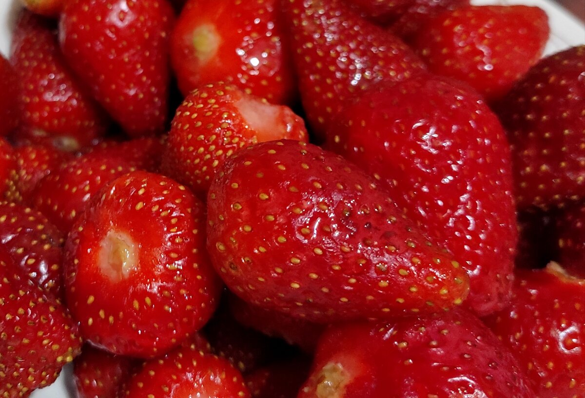 Крупные не стала брать. Средние и небольшие. 