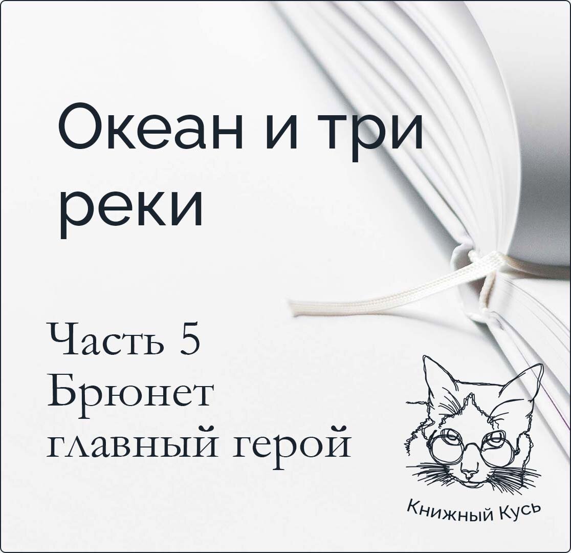 ТН. Океан и три реки. Часть 5. Брюнет главный герой в книгах | Книжный кусь  | Дзен