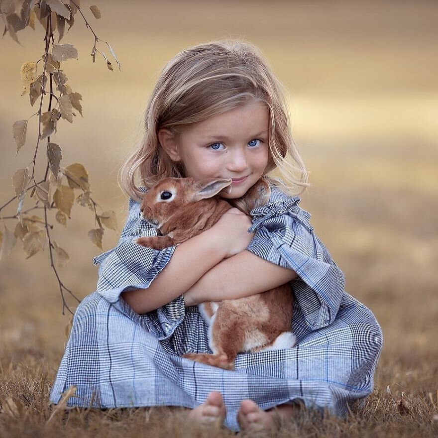 Животные и дети - это удивительное сочетание невинности, радости и бесконечной любви.-2