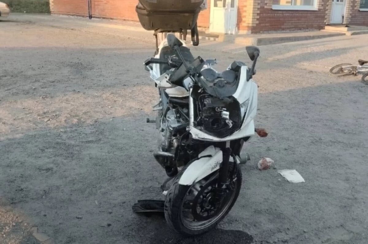    Водитель мотоцикла погиб в ДТП на томской трассе