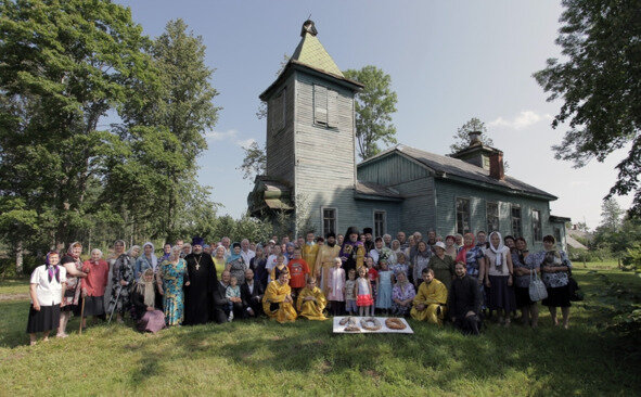 Князь-Владимирская церковь, п. Виксна, 28 июля 2016 г.