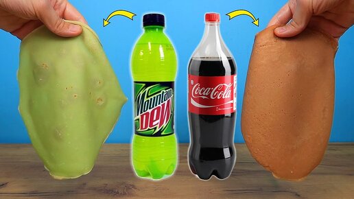 Что если приготовить Блины на Кока Коле и Mountain Dew?