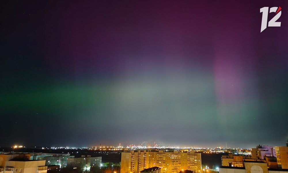 Светилось небо прошлой ночью практически по всей России.
