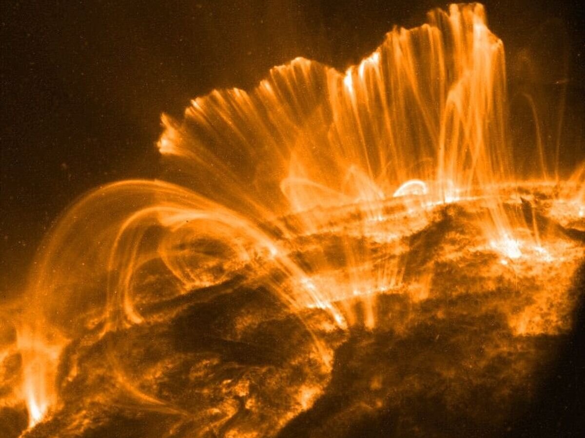    Вспышка на солнце© NASA / GSFC/TRACE