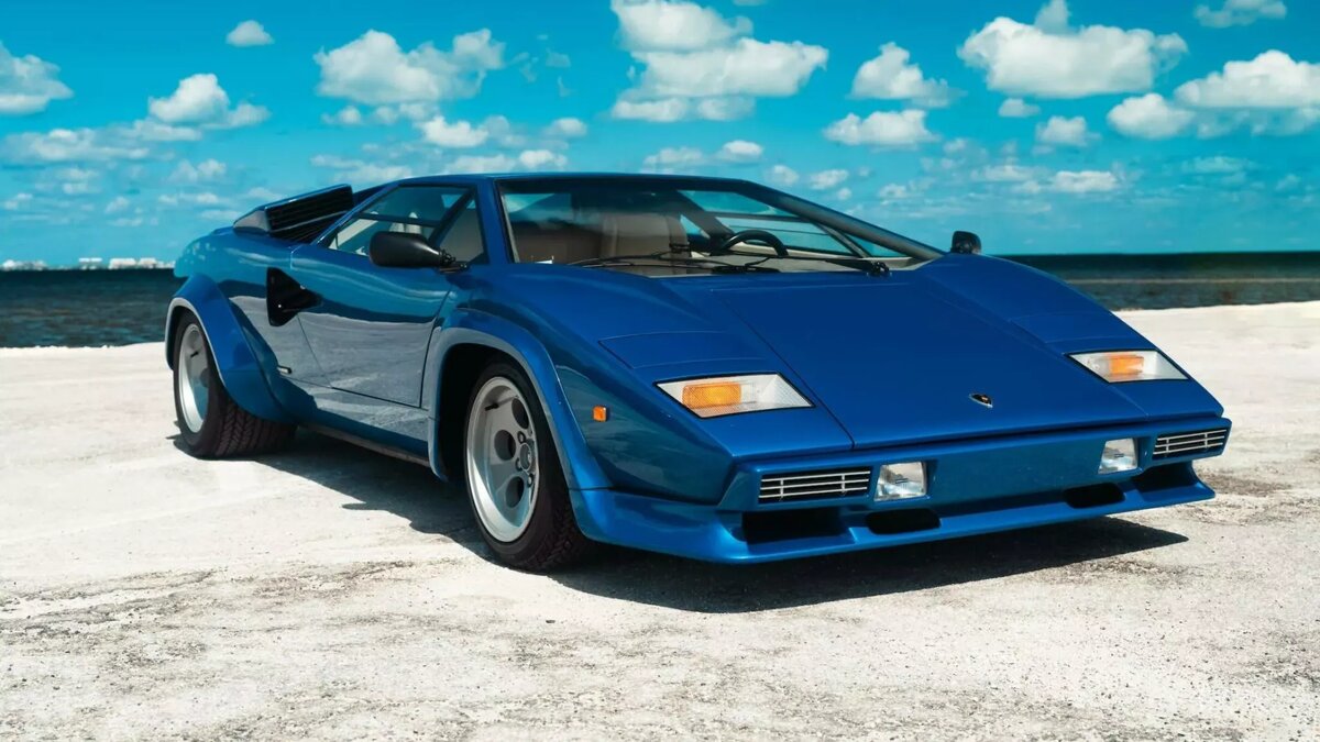 Широкий Lamborghini Countach выставили на продажу за 650 тысяч долларов |  Журнал Авто.ру | Дзен