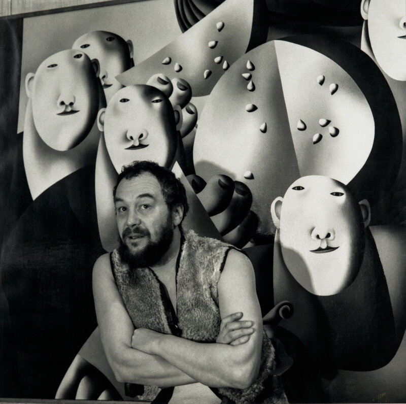 Олег Целков, художник-нонконформист. 15.07.1934 (Москва, СССР) - 11.07.2021 (Париж, Франция). Источник https://rah.ru/the_academy_today/the_members_of_the_academie/member.php?ID=52238.