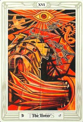 Аркан Башня Таро Тота 
