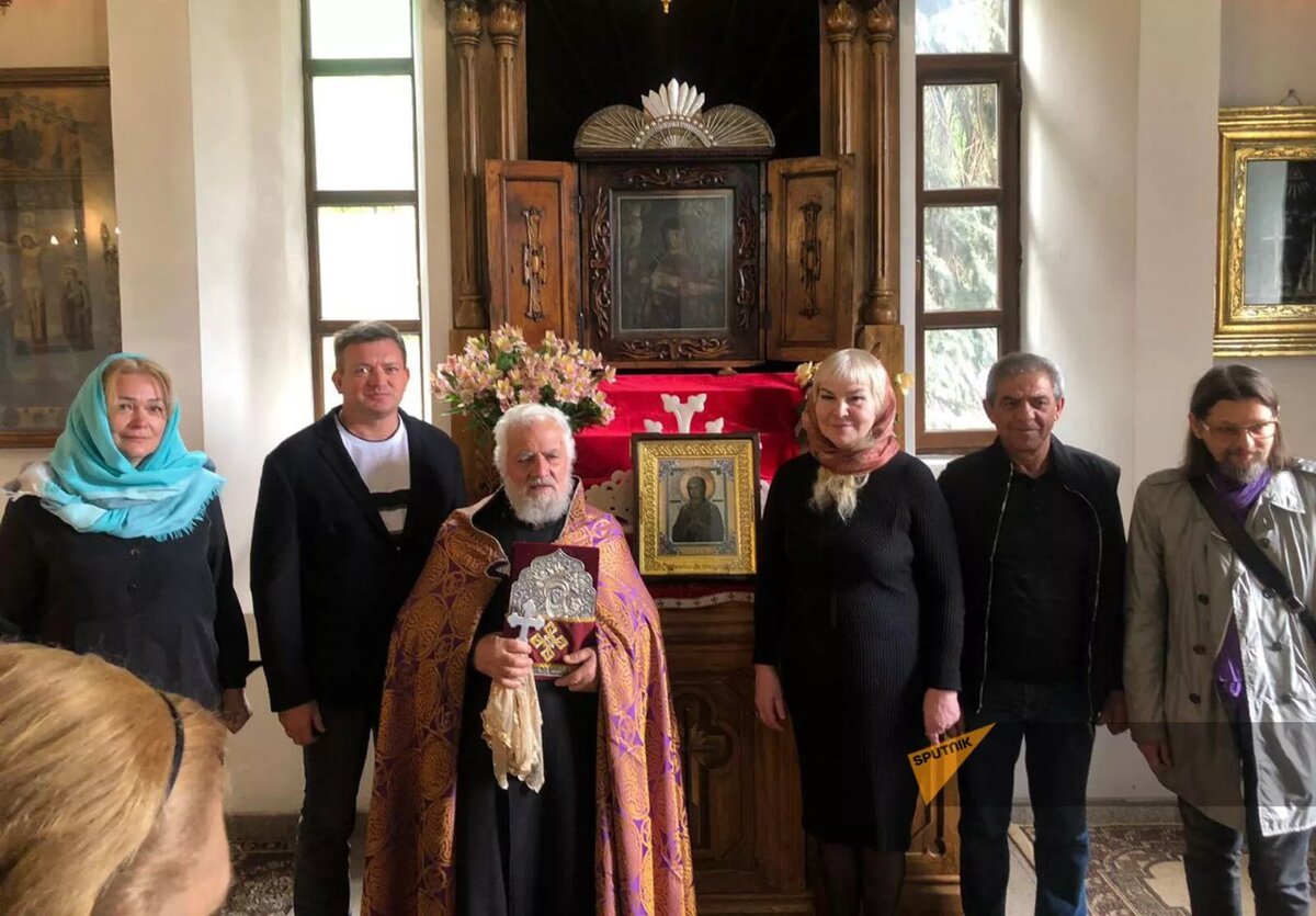 В Армению привезена частица мощей апостола Варфоломея, которая будет подарена ААЦ © Sputnik / Stringer