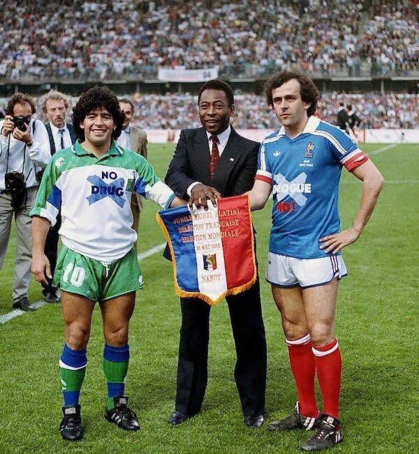 23 мая 1988 года (за 2 недели до старта чемпионата Европы) в Нанси состоялся последний матч с участием французского полузащитника Мишеля Платини. Матч получился зрелищным и даже веселым.