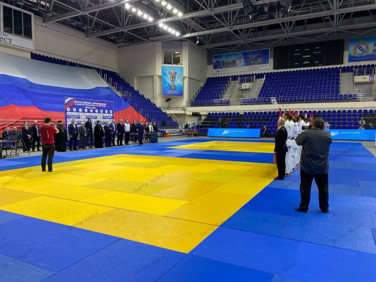    В Курской области стартовали Всероссийские соревнования по дзюдо