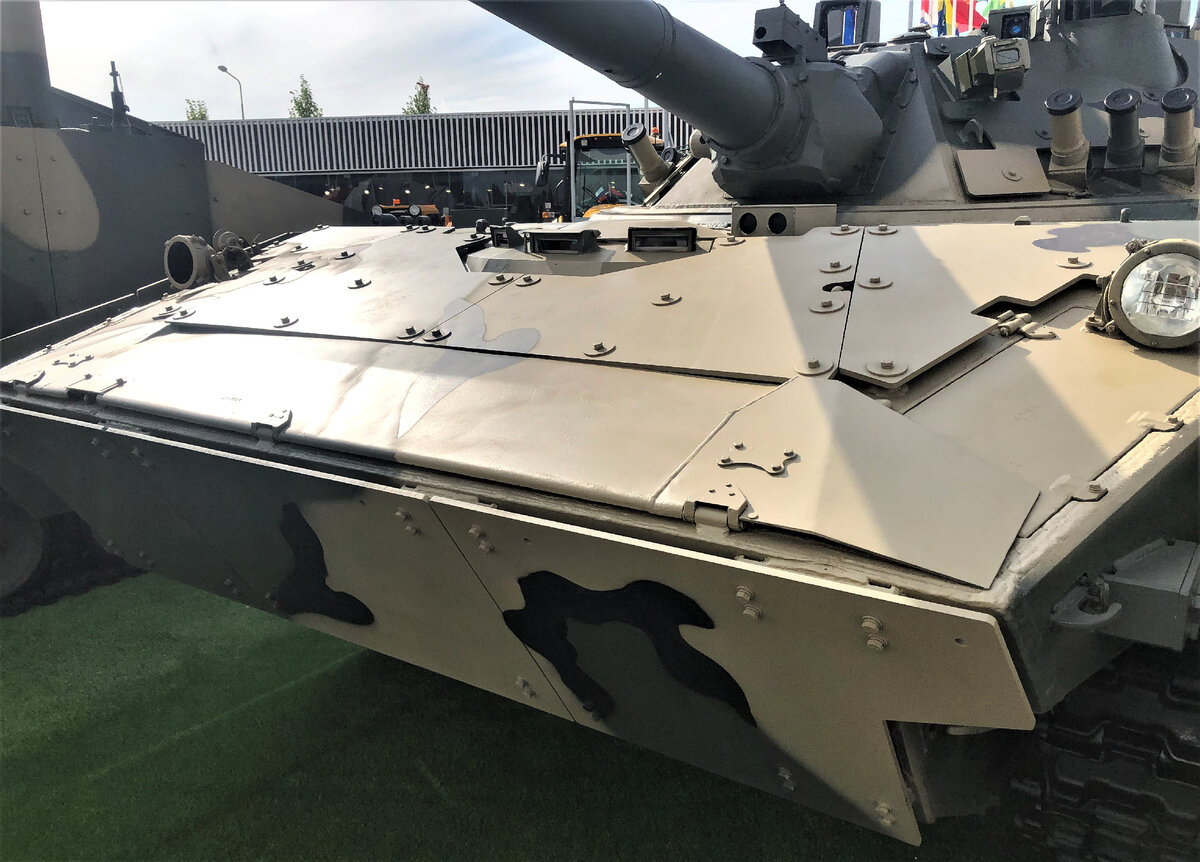 Дополнительные броневые экраны.