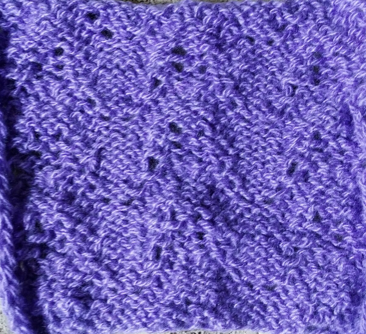 Изнаночная сторона узора