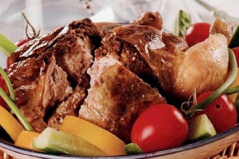 Рецепт Курица с белыми грибами