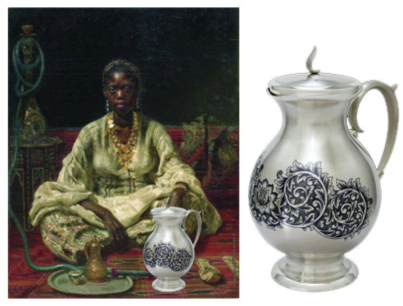 Негритянка Репин И.Е, конец 1875 - начало 1876