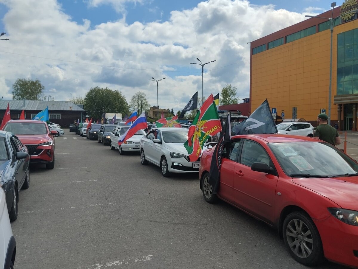    В Иванове прошел еще один автопробег в честь Дня Победы