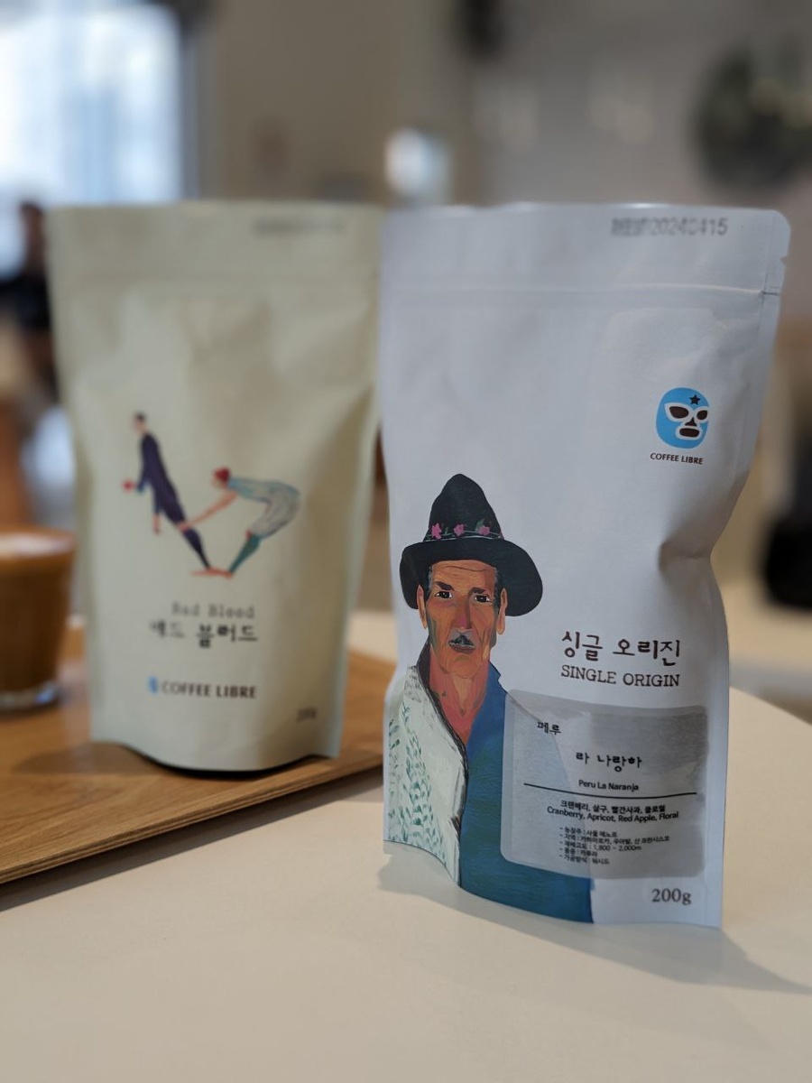 Известный обжарщик из Южной Кореи.