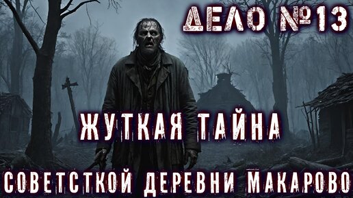 ДЕЛО № 13. ТАЙНА СОВЕТСКОЙ ДЕРЕВНИ МАКАРОВО. Мистический детектив Расследования Страшные истории на ночь