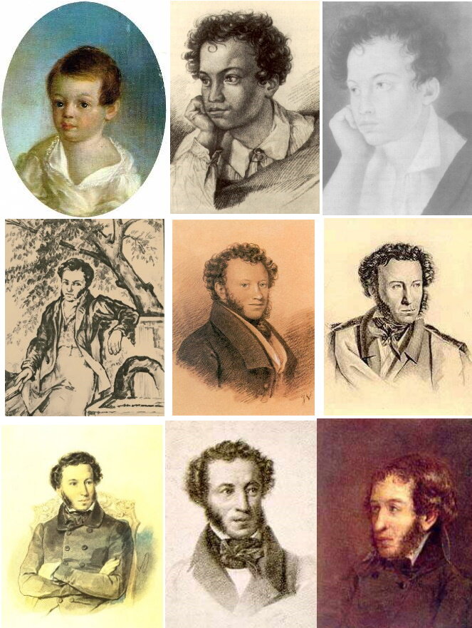 Прижизненные портреты Пушкина А.С. последний написан за месяц до смерти. Некоторые исследователи считают его вымышленным историческим персонажем, другие объединяют его с Александром Дюма в одну личность, третьи, что под этим псевдонимом скрывался целый творческий коллектив.