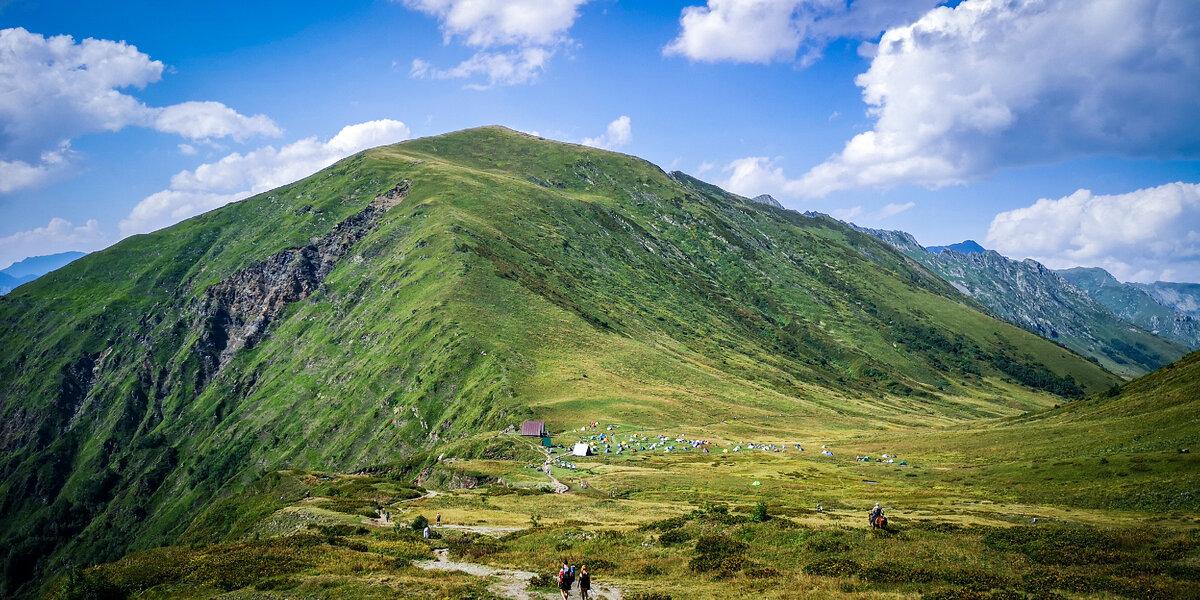 Горный лагерь Кавказского заповедника