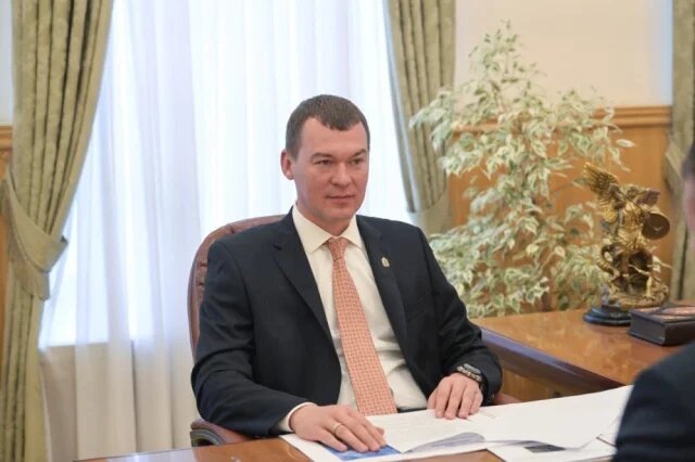   Губернатор Хабаровского края Михаил Дегтярёв. Досье