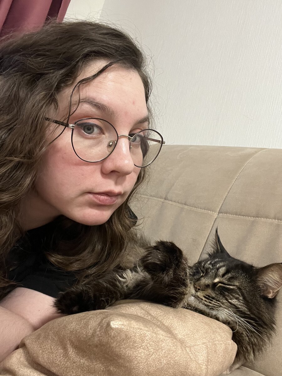 Ваш онлайн психолог Ирина Андреева и любимый кот Бруно