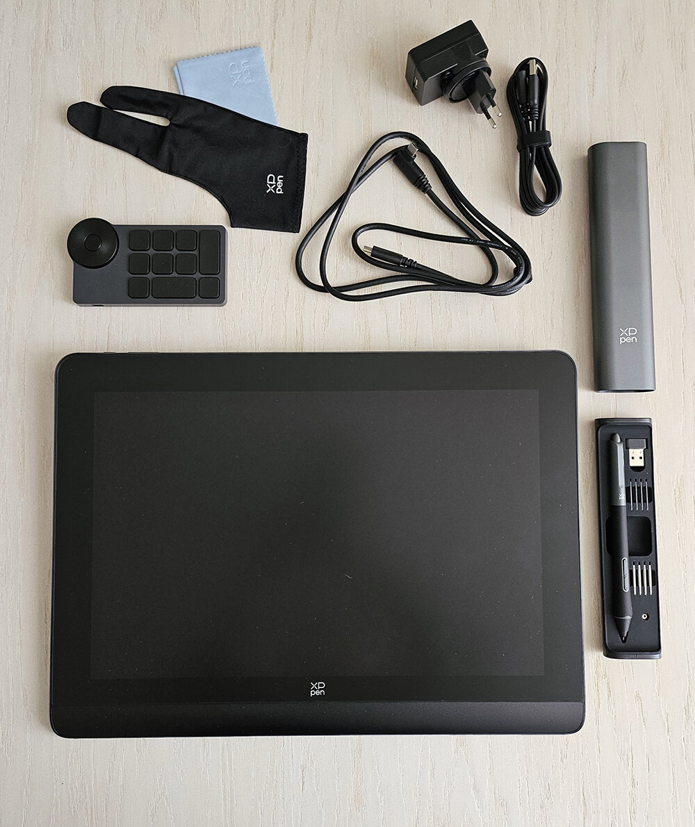 XPpen Artist Pro 16 Gen 2, комплект