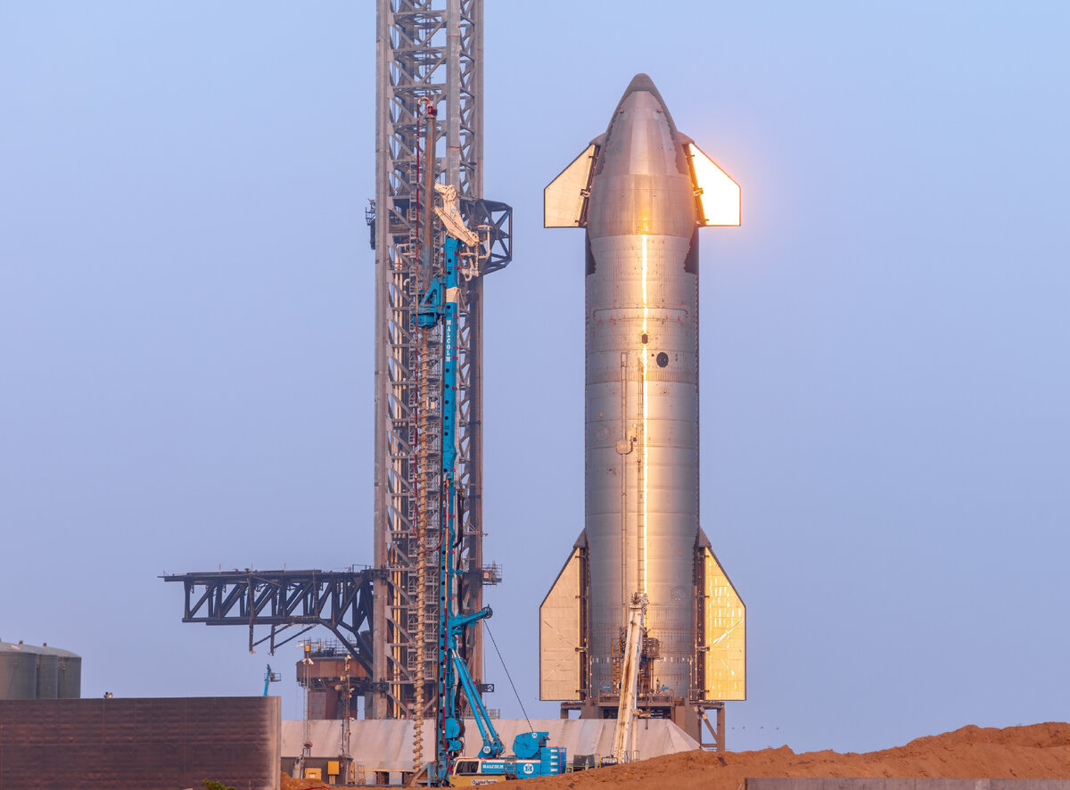 Подготовка прототипа Ship 29 к испытаниям, фото Джека Бeйера