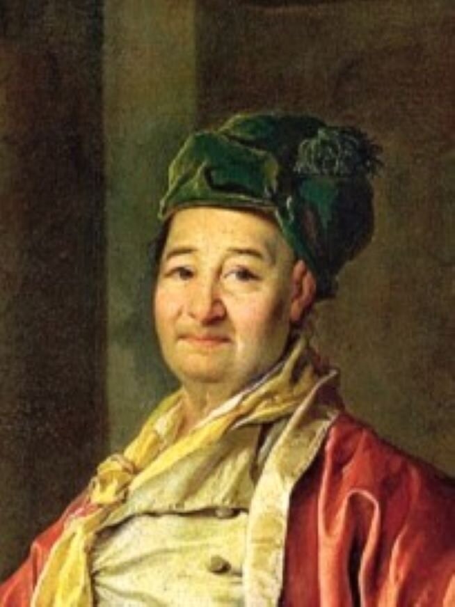 Портрет П.А. Демидова кисти Д. Г. Левицкого, фрагмент