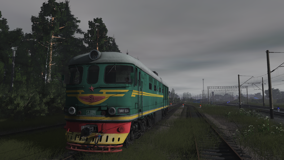 Как запустить тепловоз ТЭП-60 в игре Trainz 22? | TRAIN-Z | Дзен