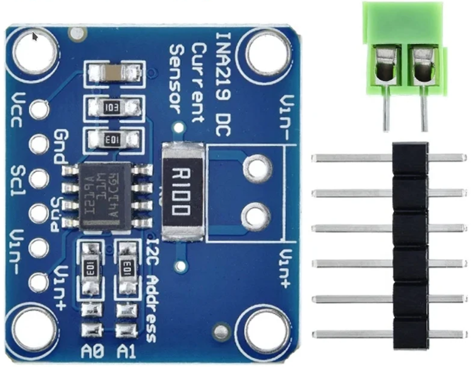 Внешний вид модуля на ina219 c aliexpress