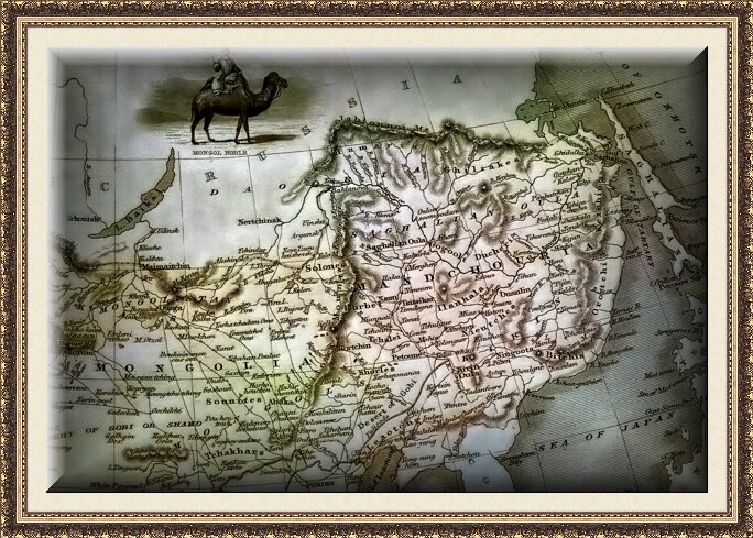 Маньчжурия на карте...