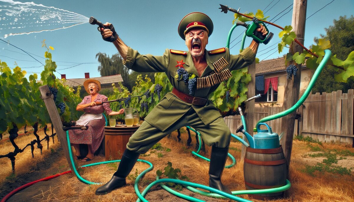 Виноградные баталии с дядей Колей