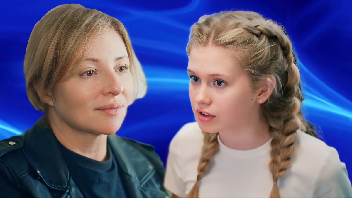 Агна Банщикова и Анжелика Печка. Сериал «Купидоны». Коллаж