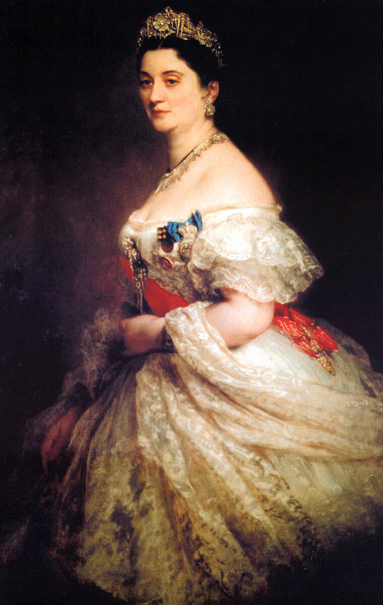 Princess Catherine Dadiani, около 1865 г. (худож. Франц Ксавер Винтерхальтер)