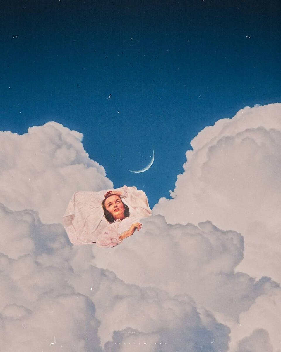    Лунный свет - источник женской энергии@spacerocket_art