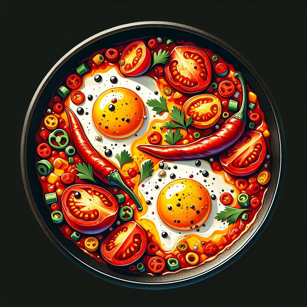 Шакшука – это блюдо, которое пришло в мировую кулинарию из Северной Африки, но завоевало сердца гурманов во всем мире, особенно в странах Ближнего Востока и Средиземноморья. Это яркое и ароматное блюдо стало популярным не только благодаря своему уникальному вкусу, но и простоте приготовления.