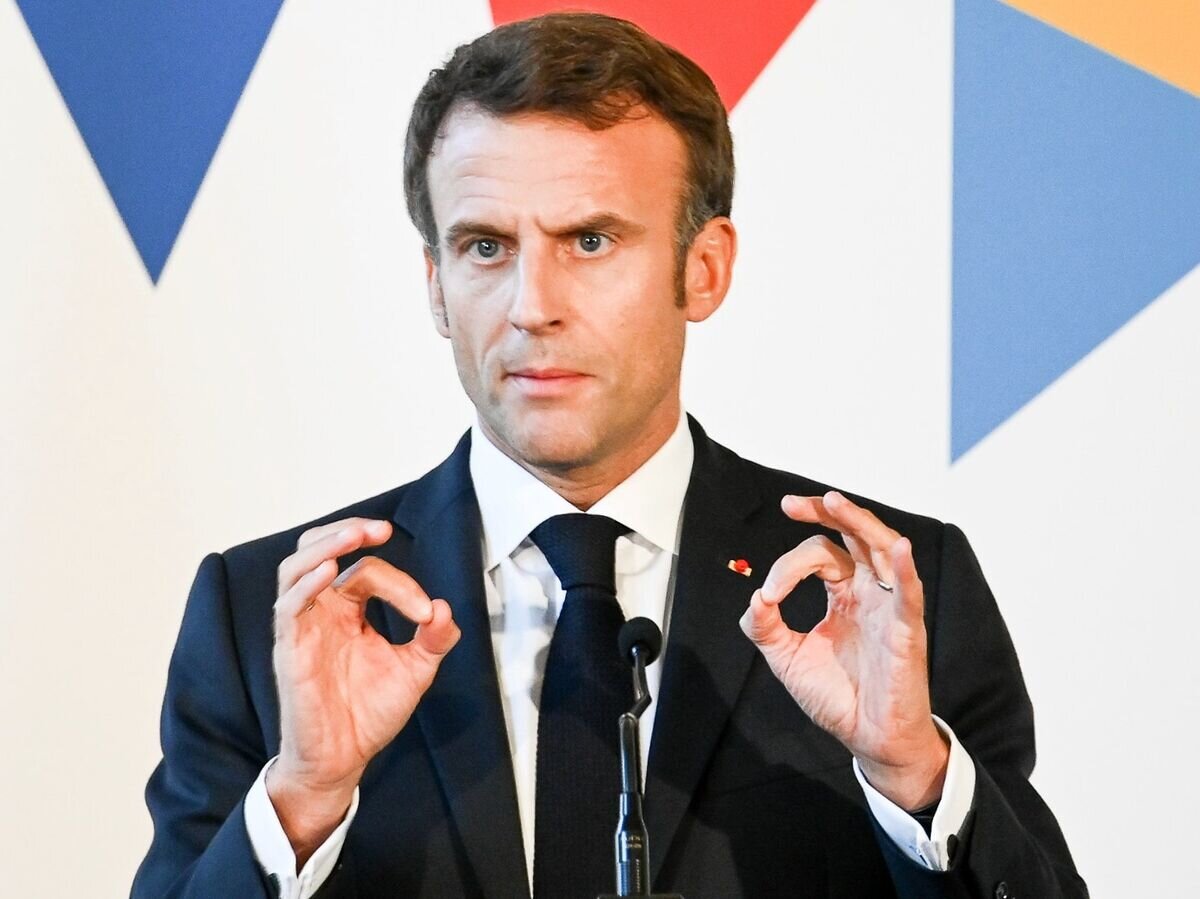    Эммануэль Макрон© РИА Новости . Стрингер