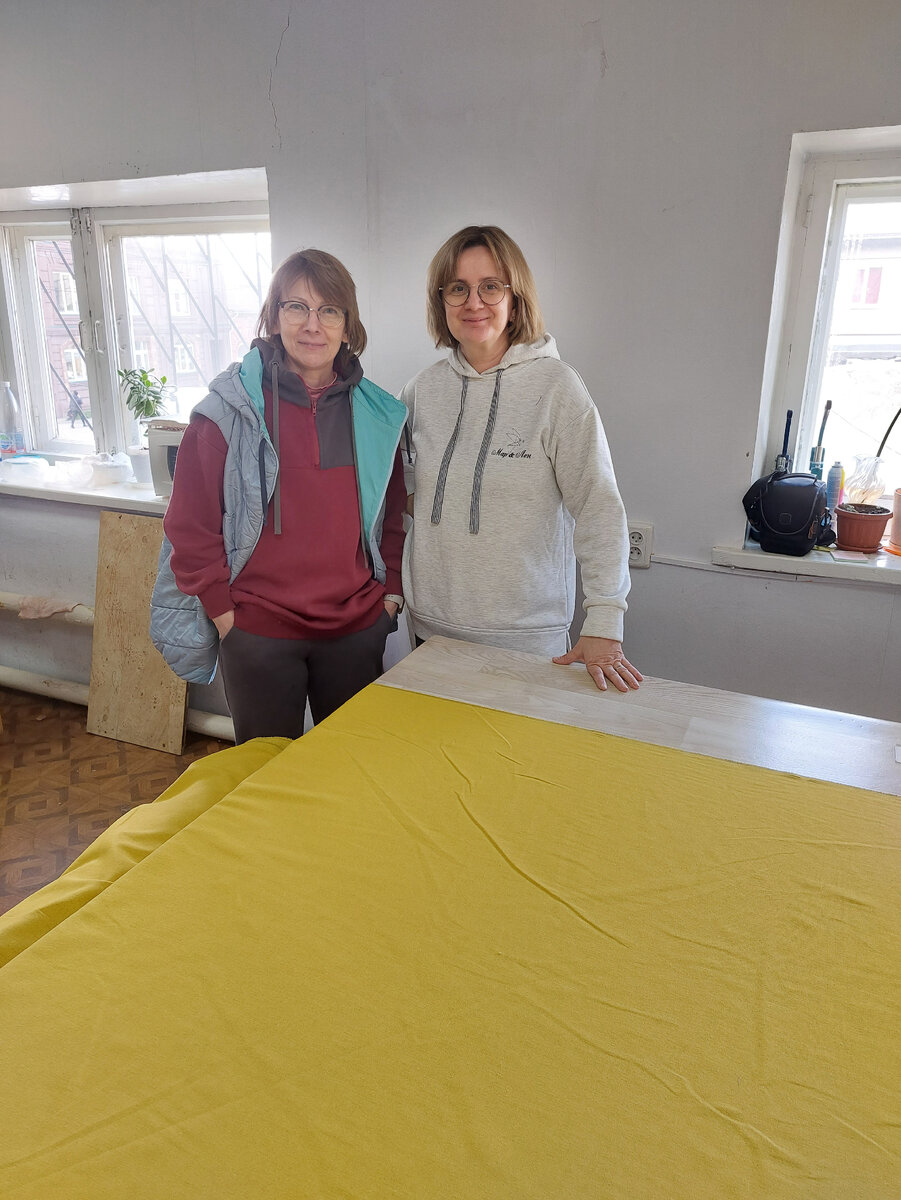 Фото ателье. Марина и Лена, авторы нашего бренда и владельцы нашего ателье!