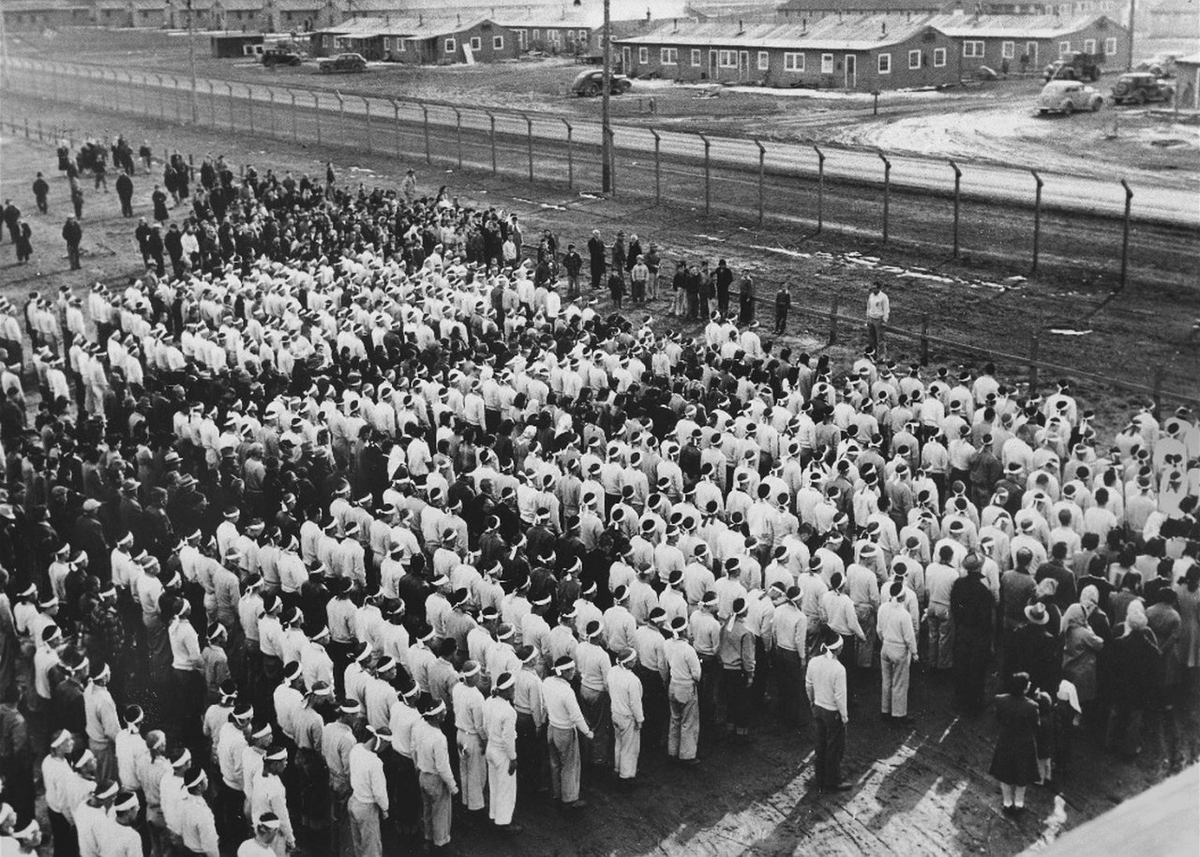 Американский концлагерь для граждан, японской национальности.