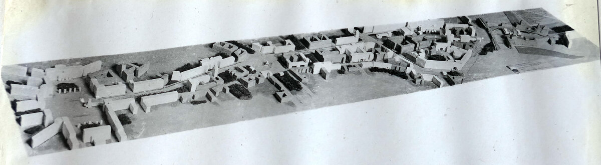 Макет реконструкции Мясницкой улицы